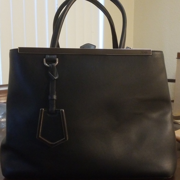 fendi black tote